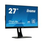 iiyama ProLite XUB2792UHSU-B1 LED display 68.6 cm (27") 3840 x 2160 pixels 4K Ultra HD Flat Matt Black