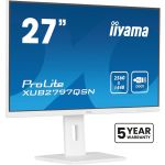 iiyama G-MASTER XUB2797QSN-W2 computer monitor 68.6 cm (27") 2560 x 1440 pixels Quad HD LED White