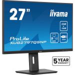 iiyama ProLite XUB2797QSNP-B1 computer monitor 68.6 cm (27") 2560 x 1440 pixels Wide Quad HD LED Black