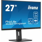iiyama ProLite XUB2797QSNP-B1 computer monitor 68.6 cm (27") 2560 x 1440 pixels Wide Quad HD LED Bla