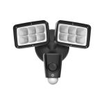 Yale The Yale Floodlight Camera Has 1080 Full HD Video And Has A Built In 110db Siren It Is Weather Proof And Is Mains Powered We Do Reco