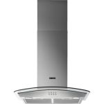 Zanussi ZHC62352X cooker hood Wall-mounted Stainless steel 500 m³/h