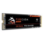 Seagate ZP2000GM3A073 2TB FireCuda 530R NVMe PCIe 4.0 M.2 Internal SSD with Heatsink