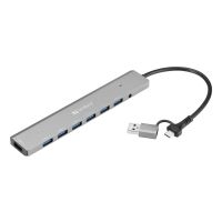 Sandberg USB-C/A to 7 x USB 3.0 Hub