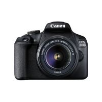 Canon EOS 2000D BK 18-55 IS + SB130 +16GB EU26 SLR Camera Kit 24.1 MP CMOS 6000 x 4000 pixels Black
