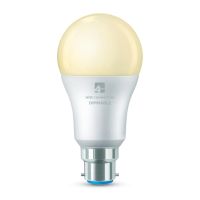 4lite WiZ Connected A60 Warm White WiFi LED Smart Bulb - B22 Bayonet Cap, Pack of 4