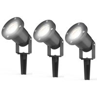 4lite GU10 Outdoor Garden Spike Light - Pack of 3