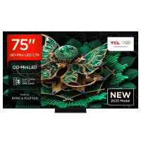 TCL 75C7K-UK TV 190.5 cm (75") 4K Ultra HD Smart TV Wi-Fi Black 3000 cd/m²