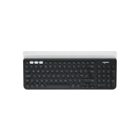 Logitech K780 keyboard RF Wireless + Bluetooth QWERTZ Swiss Grey, White
