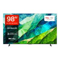 TCL 98C855K TV 2.49 m (98") 4K Ultra HD Smart TV Wi-Fi Titanium 3500 cd/m²