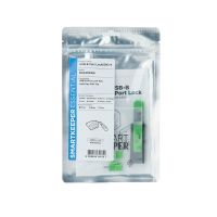 Smartkeeper BL04PKGY Port blocker + key USB Type-B Green Plastic 1 pc(s)