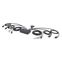 Startech.Com 2-Port Dual-Monitor Hdmi Cable Kvm Switch