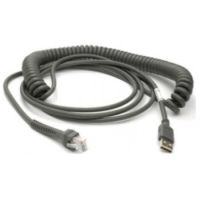 Zebra CBA-U29-C15ZBR USB cable 4.57 m 2.0 USB A Black