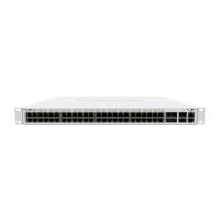 Mikrotik CRS354-48P-4S+2Q+RM network switch L3 Gigabit 1U Power over Ethernet (PoE)