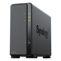 Synology DiskStation DS124 NAS Desktop Realtek RTD1619B 1 GB DDR4 4 TB HDD DiskStation Manager Black