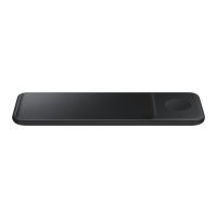 Samsung Wireless Charger Trio Headset, Smartphone, Smartwatch Black USB Wireless charging Fast charging Indoor
