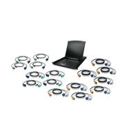 iogear GCL1916KIT rack console 48.3 cm (19") 1280 x 1024 pixels Black 1U