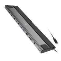 j5create JCD554 USB4® Triple 4K Display Docking Station, Black