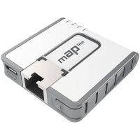 Mikrotik mAP lite wireless access point Power over Ethernet (PoE) White