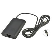 DELL AC Adapter, 65W, 19.5V, 3 Pin, Barrel Connector, C5 Power Cord, Cavendish - Approx 1-3 working day l