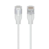 Ubiquiti UACC-Cable-Patch-EL-C6A-5M-W networking cable Translucent, White Cat6a