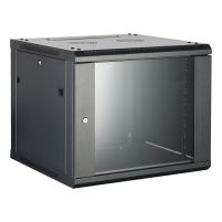 All-Rack 12U 550MM DEEP WALLBOX BLACK