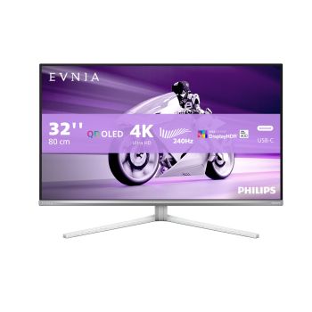 Philips Evnia 8000 32M2N8900/00 computer monitor 80 cm (31.5") 3840 x 2160 pixels 4K Ultra HD QD-OLE