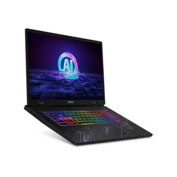 MSI Pulse 17 AI C1V Laptop 43.2 cm (17") Quad HD+ Intel Core Ultra 9 185H 16 GB DDR5-SDRAM 1 TB SSD NVIDIA GeForce RTX 4060 Wi-Fi 6E (802.11ax) Windows 11 Home Advanced Black