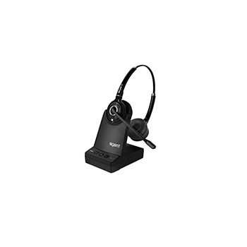 Agent Aw80 Binaural Headset Wireless Head-Band Office/Call Center Bluetooth
