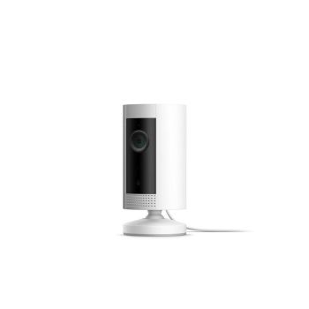 Ring Indoor Cam, IP security camera, Indoor, Wireless, 2400 MHz, White, Box