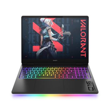 HP OMEN MAX 16-ah0008na Intel Core Ultra 9 275HX Laptop 40.6 cm (16") WQXGA 64 GB DDR5-SDRAM 2 TB SSD NVIDIA GeForce RTX 5090 Windows 11 Home AI PC Black