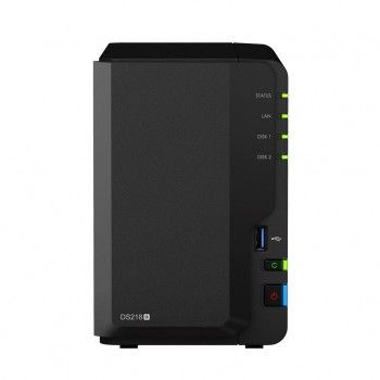 Synology DiskStation DS218+ NAS/storage server J3355 Ethernet LAN Compact Black