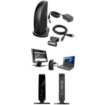 Lenovo Port Replicator USB UK-plug  Digital Video, Needs PETRAVEL - Approx