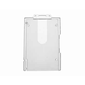 Badge Buddy Enclosed Badge Buddy Card Holders - Portrait - Pack of 100