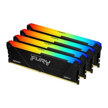 Kingston Technology FURY Beast RGB memory module 32 GB 4 x 8 GB DDR4 3600 MHz