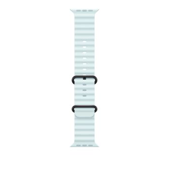 Apple 49mm Ice Blue Ocean Band - Black Titanium Finish