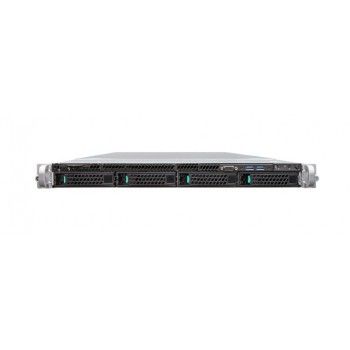 Intel R1304WT2GSR server barebone Intel C612 LGA 2011-v3 Rack (1U) Black,Metallic