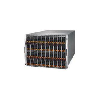 Supermicro 25G Enclosure with eight 2200W Titanium (96% efficiency) power supplies