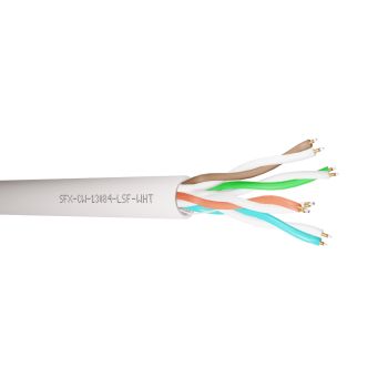Securi-Flex SFX/CW1308-4-LSF-WHT-100 telephone cable 100 m White