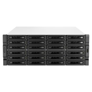 QNAP TS-H3087XU-RP NAS Rack (4U) Ethernet LAN Black, White E-2378