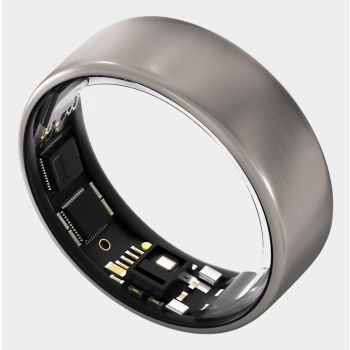 Ultrahuman Ring Air- Size-14- Natural Titanium