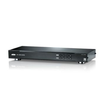Aten Vancryst 4 X 4 4k Hdmi Vm0404ha Video-Audio Switch Rack-Mountable