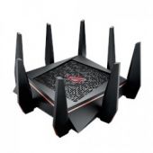 ASUS ROG Rapture GT-AC5300 wireless router Tri-band (2.4 GHz / 5 GHz / 5 GHz) Gigabit Ethernet Black