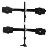 Amer Mounts AMR4P32 monitor mount / stand 81.3 cm (32") Black Desk