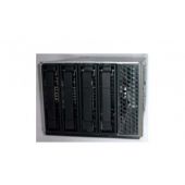 Intel AUP4X35S3HSDK drive bay panel 8.89 cm (3.5") Carrier panel Black,Stainless steel