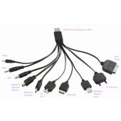 LMS 10-into-1 Multiple Charger & USB Sync Adapter Cable