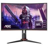 AOC C27G2U/BK 27" Full HD VA FreeSync Premium 165Hz Curved Gaming Monitor