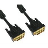 Cables Direct CDL-DV205 DVI cable 5 m DVI-D Black