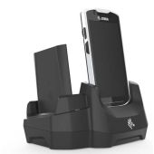 Zebra CRD-TC5X-2SETH-02 charging station organizer Freestanding Plastic Black