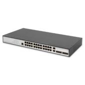 Digitus DN-80221-3 network switch Managed L2 Gigabit Ethernet (10/100/1000) Black, Grey